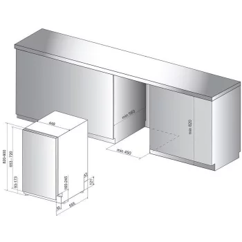Whirlpool WSIO 3T223 PCE X