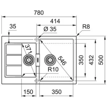 Franke Sirius 2.0 S2D 651-78