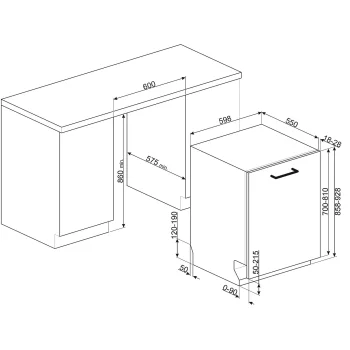 Smeg STL323BQLH