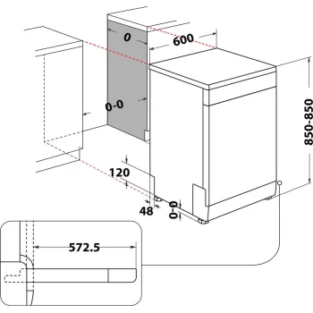 Whirlpool WFO 3C33 6.5 X