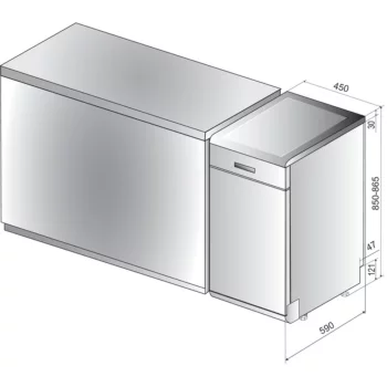Whirlpool WSFO 3T125 6PC X