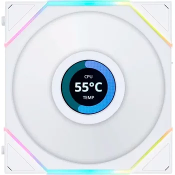 Lian Li Uni Fan TL120 LCD 3-pack White