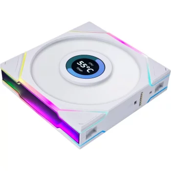 Lian Li Uni Fan TL120 LCD 3-pack White