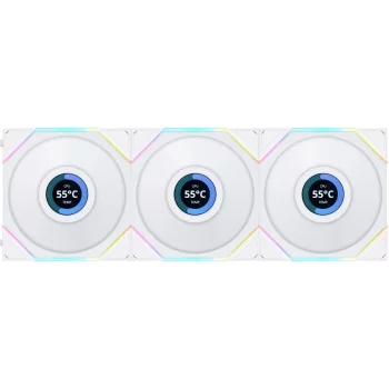 Lian Li Uni Fan TL120 LCD 3-pack White