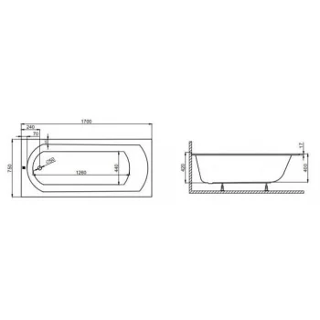 Polimat Classic 150x70 см