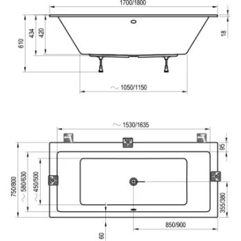 Ravak Formy 01 Slim